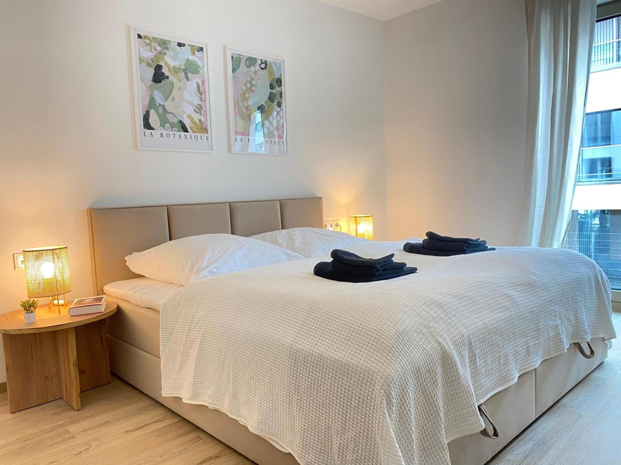 Lightplace • Design • Boxspring • Balkon • 2 Smart Tv •Innenstadt บราวน์ชไวก์ ภายนอก รูปภาพ